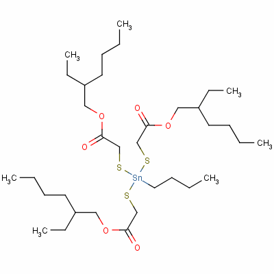 26864-37-9  2-ethylhexyl 4-butyl-10-ethyl-4-[[2-[(2-ethylhexyl)oxy]-2-oxoethyl]thio]-7-oxo-8-oxa-3,5-dithia-4-stannatetradecanoate