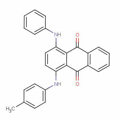 28141-00-6  1-[(4-methylphenyl)amino]-4-(phenylamino)anthraquinone