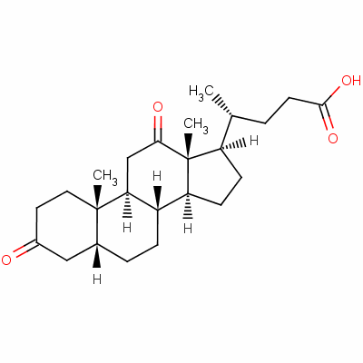 2958-05-6  3,12-dioxo-5-β-cholan-24-oic acid