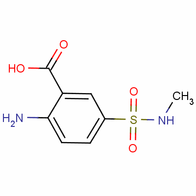 29636-27-9  2-amino-5-(methylsulphamoyl)benzoic acid