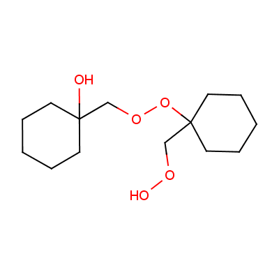 29730-06-1  1-[(1-hydroperoxymethylcyclohexyl)dioxy]methylcyclohexan-1-ol