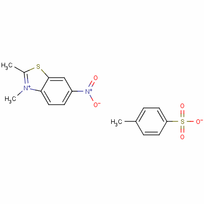 2,3-dimethyl-6-nitrobenzothiazolium p-toluenesulphonate 29770-14-7