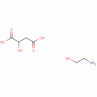 29868-01-7  malic acid, compound with 2-aminoethanol