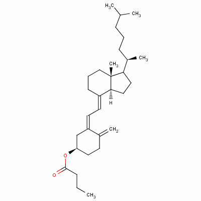 31316-20-8  (3β,5Z,7E)-9,10-secocholesta-5,7,10(19)-trien-3-yl butyrate