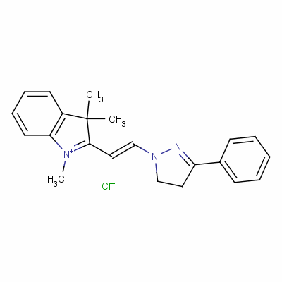 31612-53-0  2-[2-(4,5-dihydro-3-phenyl-1H-pyrazol-1-yl)vinyl]-1,3,3-trimethyl-3H-indolium chloride