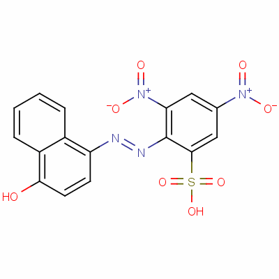 31748-47-7  2-[(4-hydroxy-1-naphthyl)azo]-3,5-dinitrobenzenesulphonic acid
