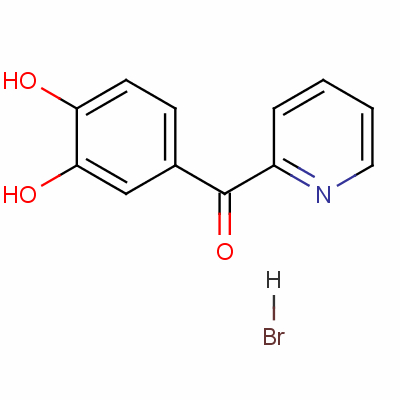 31749-12-9  (3,4-dihydroxyphenyl) 2-pyridyl ketone hydrobromide