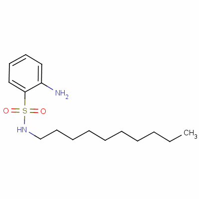 33214-32-3  2-amino-N-decylbenzenesulphonamide