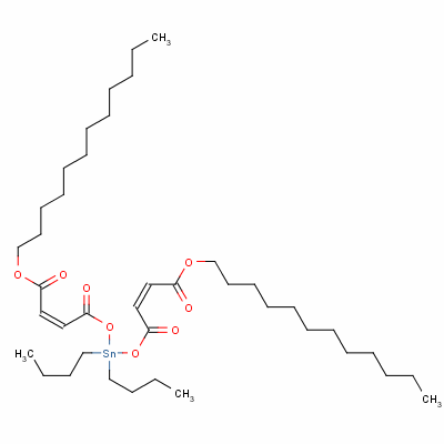 33466-31-8  dodecyl (Z,Z)-6,6-dibutyl-4,8,11-trioxo-5,7,12-trioxa-6-stannatetracosa-2,9-dienoate