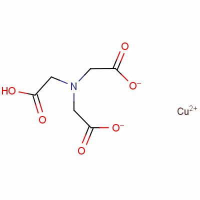 34831-02-2  hydrogen [N,N-bis(carboxymethyl)glycinato(3-)-N,O,O',O'']cuprate(1-)