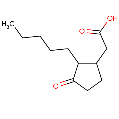 3572-64-3  3-oxo-2-pentylcyclopentaneacetic acid