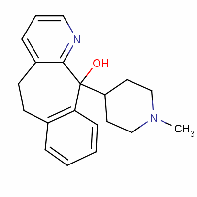 3964-79-2  6-11-dihydro-11-(1-methylpiperidin-4-yl)-5H-benzo[5,6]cyclohepta[1,2-b]pyridin-11-ol