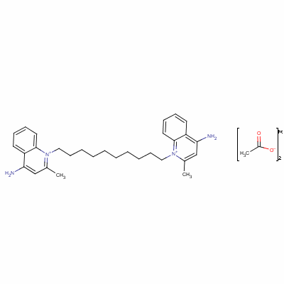 4028-98-2  dequalinium acetate