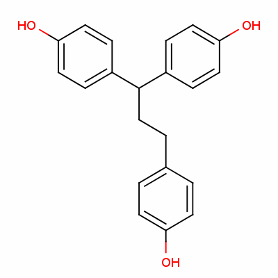 4137-11-5  p,p',p''-(1-propanil-3-ilideno)trifenol