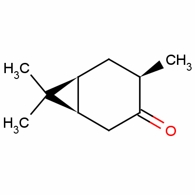 4176-01-6  (1R-(1alpha,4beta,6beta))-4,7,7-Trimethylbicyclo(4.1.0)heptan-3-one