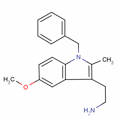 441-91-8  2-(1-Benzyl-5-methoxy-2-methylindol-3-yl)ethylamin