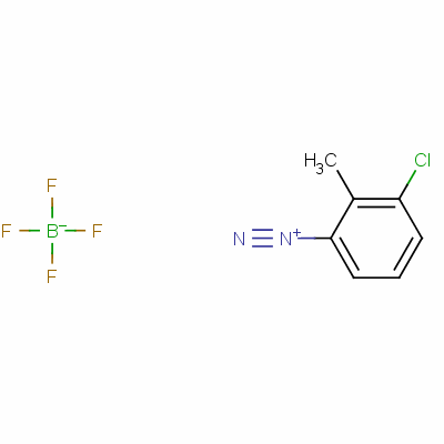 446-55-9  3-chloro-2-methylbenzenediazonium tetrafluoroborate