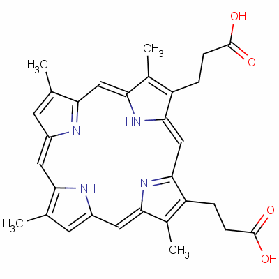 448-65-7  Decuteroporfirina IX dicloridrato