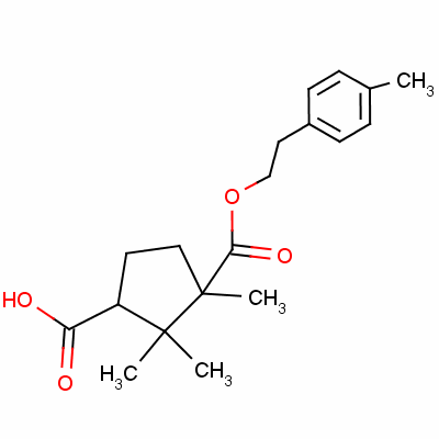 465-27-0  1-[1-(p-tolyl)ethyl] hydrogen camphorate