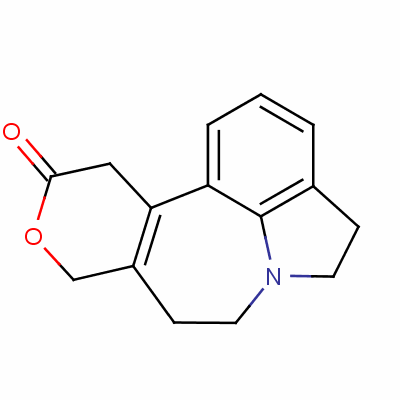 478-85-3  4,5,7,8,9,12-hexahydro-11H-pyrano[3,4-d]pyrrolo[3,2,1-jk]benzazepin-11-one