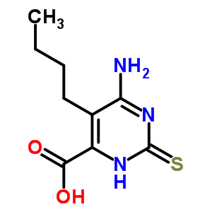 20865-45-6  6-amino-5-butyl-2-thioxo-2,3-dihydropyrimidine-4-carboxylic acid