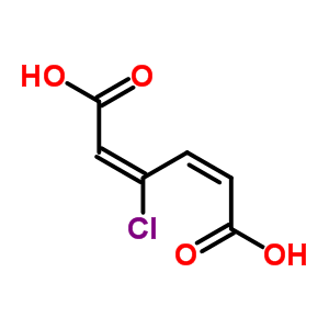 22752-96-1  (2E,4Z)-3-chlorohexa-2,4-dienedioic acid