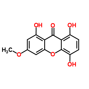 2798-25-6  1,5,8-trihydroxy-3-methoxy-9H-xanthen-9-one