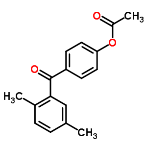 303098-84-2  4-[(2,5-dimethylphenyl)carbonyl]phenyl acetate