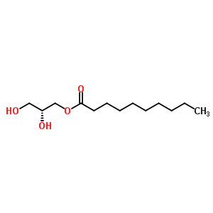 69070-60-6  (2R)-2,3-dihydroxypropyl decanoate