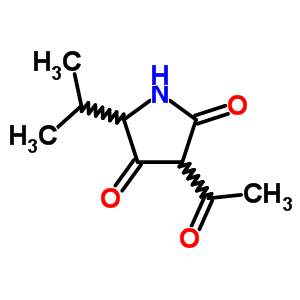 707-84-6  3-acetyl-5- (1-metyletyl) pyrrolidin-2,4-dion