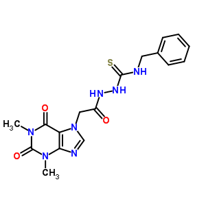 70862-99-6  N-benzyl-2-[(1,3-dimethyl-2,6-dioxo-1,2,3,6-tetrahydro-7H-purin-7-yl)acetyl]hydrazinecarbothioamide
