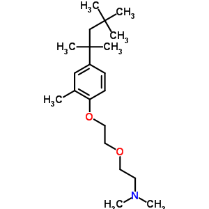71550-69-1  N,N-dimethyl-2-{2-[2-methyl-4-(1,1,3,3-tetramethylbutyl)phenoxy]ethoxy}ethanamine