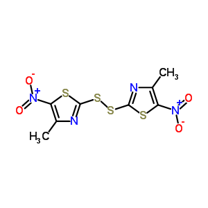 72076-56-3  2,2'-disulfanediylbis(4-methyl-5-nitro-1,3-thiazole)