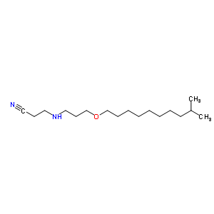 72162-47-1  3-({3-[(9-methyldecyl)oxy]propyl}amino)propanenitrile
