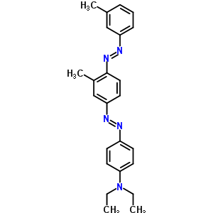 72207-96-6  N,N-diethyl-4-[(E)-{3-methyl-4-[(E)-(3-methylphenyl)diazenyl]phenyl}diazenyl]aniline