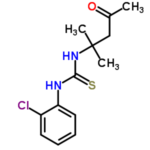 7248-65-9  1-(2-chlorophenyl)-3-(1,1-dimethyl-3-oxobutyl)thiourea