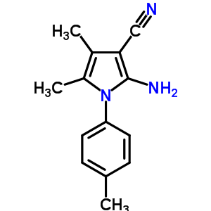 72578-53-1  2-amino-4,5-dimethyl-1-(4-methylphenyl)-1H-pyrrole-3-carbonitrile