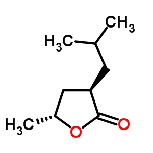 72845-84-2  (3R,5R)-5-methyl-3-(2-methylpropyl)dihydrofuran-2(3H)-one
