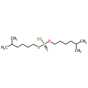 72906-10-6  O,O-bis(5-methylhexyl) hydrogen dithiophosphate