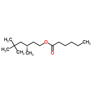 73019-16-6  (3R)-3,5,5-trimethylhexyl hexanoate