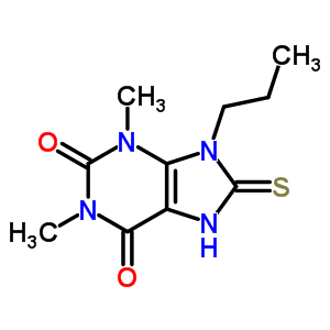 7465-06-7  1,3-dimethyl-9-propyl-8-thioxo-3,7,8,9-tetrahydro-1H-purine-2,6-dione