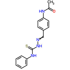 74959-60-7  N-{4-[(phenylcarbamothioyl)carbonohydrazonoyl]phenyl}asetamide