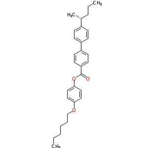 81367-71-7  4-(hexyloxy)phenyl 4'-[(1R)-1-methylbutyl]biphenyl-4-carboxylate