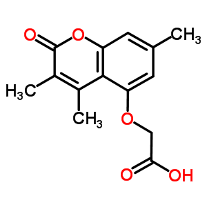 853892-41-8  [(3,4,7-trimethyl-2-oxo-2H-chromen-5-yl)oxy]acetic acid