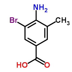 860787-42-4  4-amino-3-bromo-5-methylbenzoic acid 860787-42-4  4-amino-3-bromo-5-methylbenzoic acid