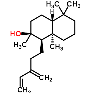 89900-49-2  (1R,2S,4aR,8aR)-2,5,5,8a-tetramethyl-1-(3-methylidenepent-4-en-1-yl)decahydronaphthalen-2-ol