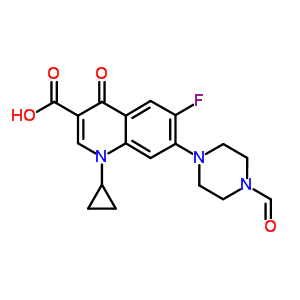 93594-39-9  1-cyclopropyl-6-fluoro-7-(4-formylpiperazin-1-yl)-4-oxo-1,4-dihydroquinoline-3-carboxylic acid
