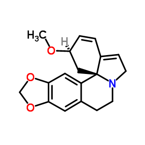 31248-66-5;466-77-3  (2R,14bS)-2-methoxy-2,6,8,9-tetrahydro-1H-[1,3]dioxolo[4,5-g]indolo[7a,1-a]isoquinoline