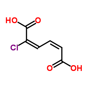 34521-13-6  (2E,4Z)-2-chlorohexa-2,4-dienedioic acid
