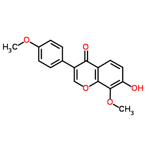 37816-20-9  7-hydroxy-8-methoxy-3-(4-methoxyphenyl)-4H-chromen-4-one